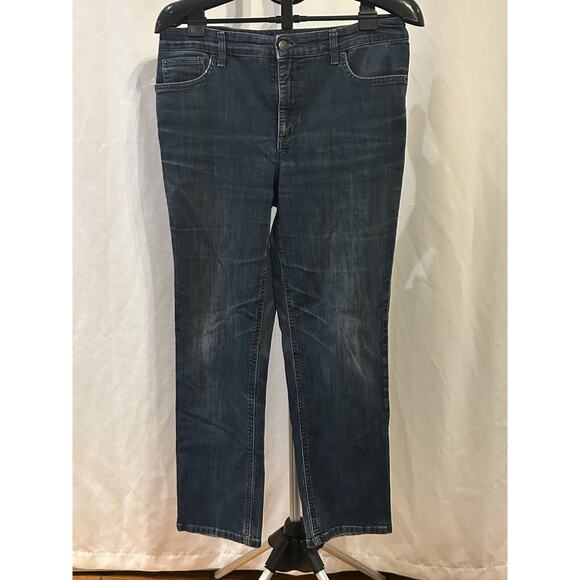 Jones New York Jeans Lexington Straight Women's size 14P - Picture 1 of 5